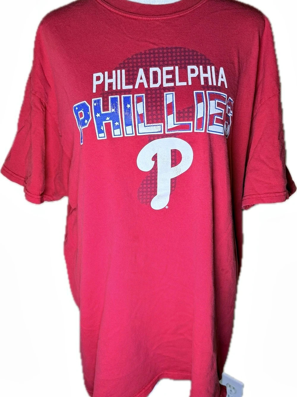 MLB Philadelphia Phillies Red Short Sleeve Tee